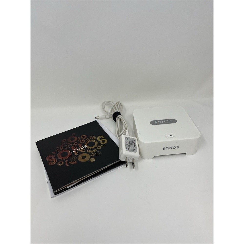 SONOS Bridge With Power Cord-White Fully Working With Original Power Cord